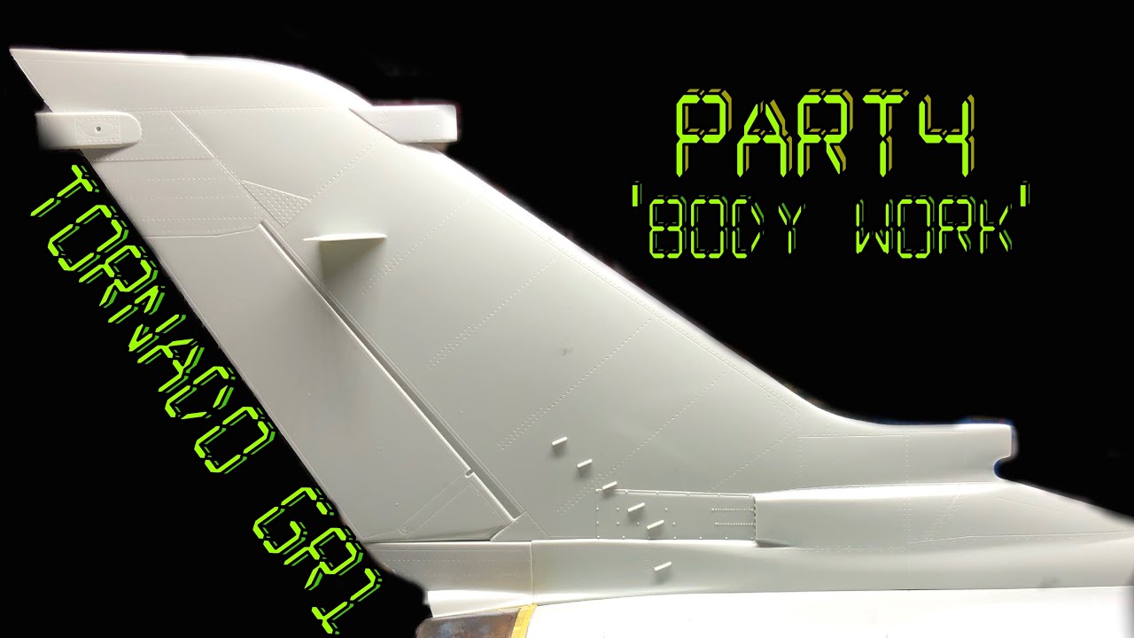 1/32 Tornado Gr1 Часть 4 «кузовные работы»