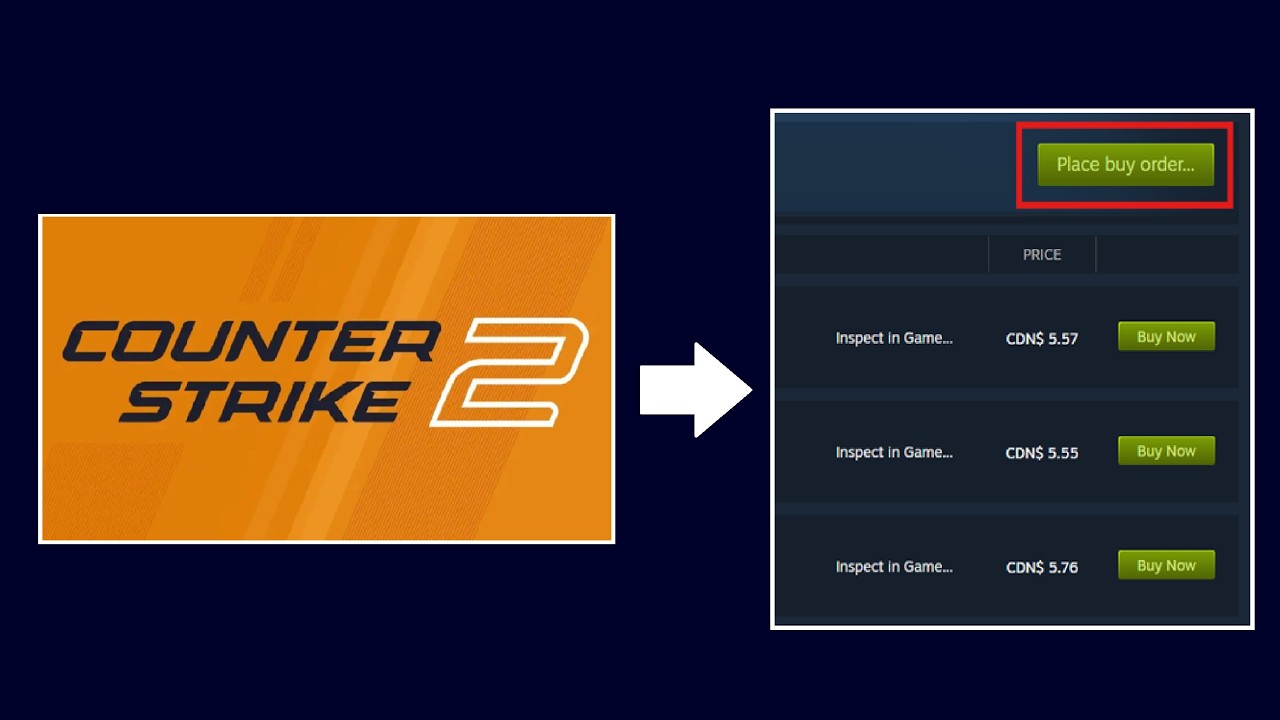 Как работают ордера на покупку на торговой площадке Steam/в CS2 и как их использовать!