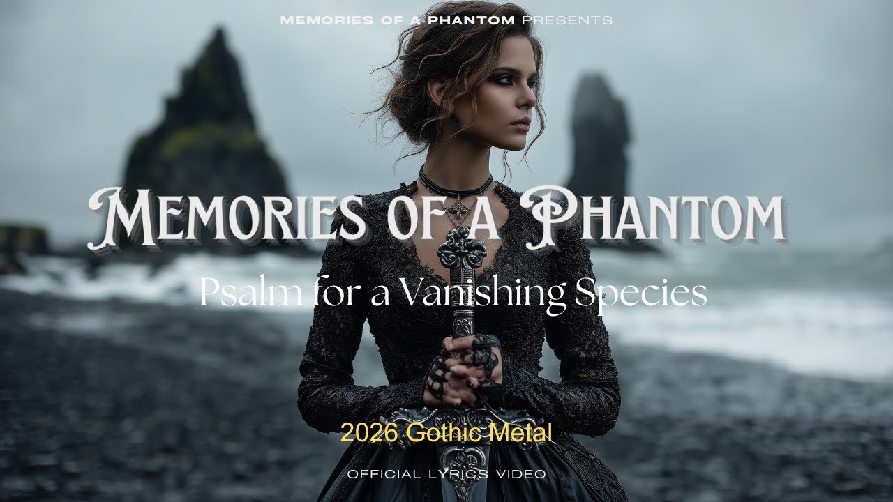 MEMORIES OF A PHANTOM - Psalm for a Vanishing Species (Lyrics Video) | 2026 Gothic Metal