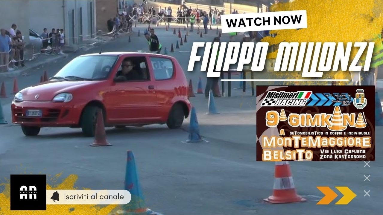 9° Gimkana Montemaggiore Belsito: La Performance di Filippo Millonzi in Singolo e Coppia!