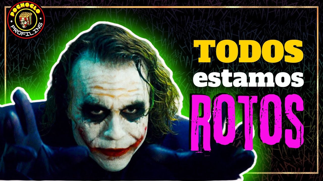 La PSICOLOGIA del Joker de Heath Ledger | Análisis Batman El Caballero Oscuro / TDK