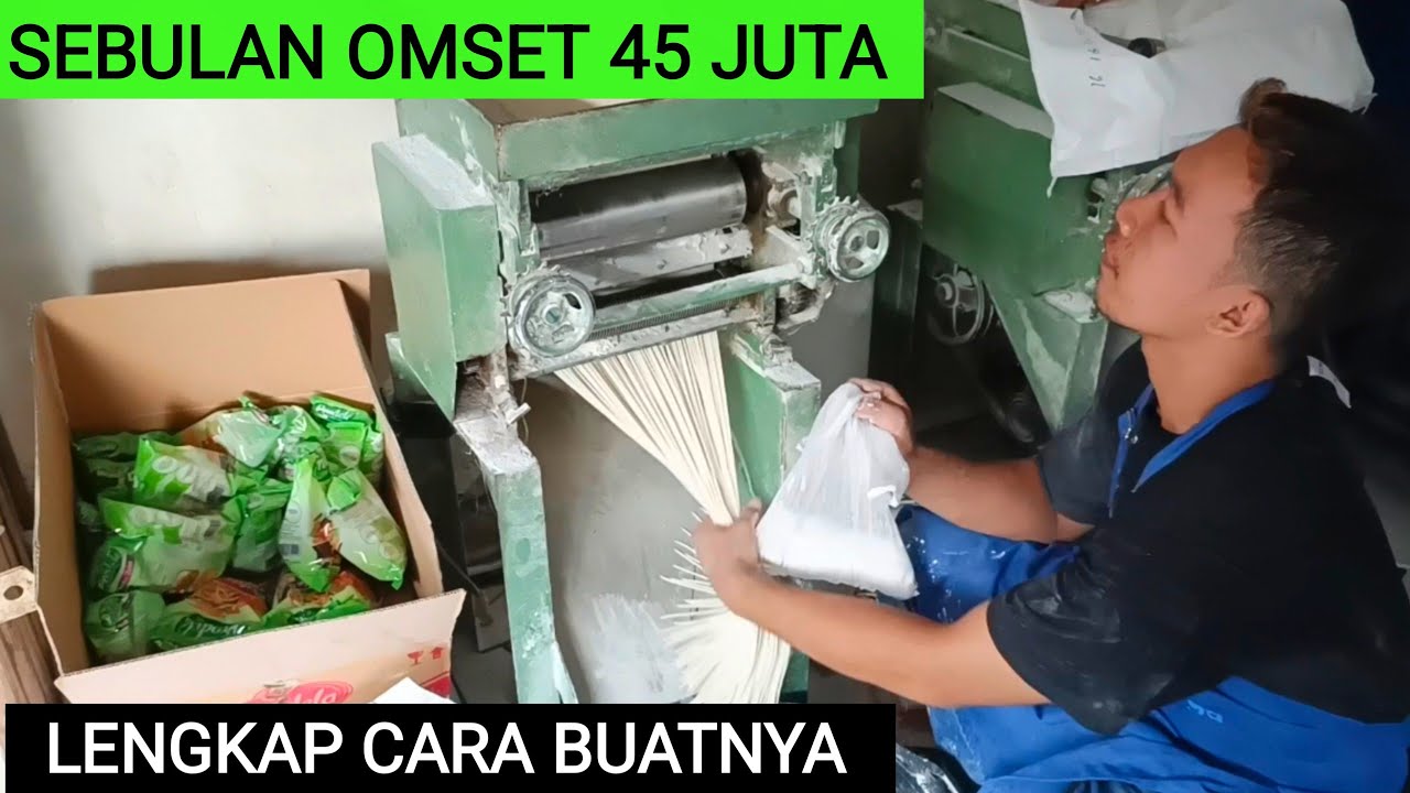 DIAJARI AHLINYA..!!! CARA MEMBUAT MIE BASAH UNTUK JUALAN MIE AYAM YANG LARIS MANIS OMSET 45 JUTA/BLN