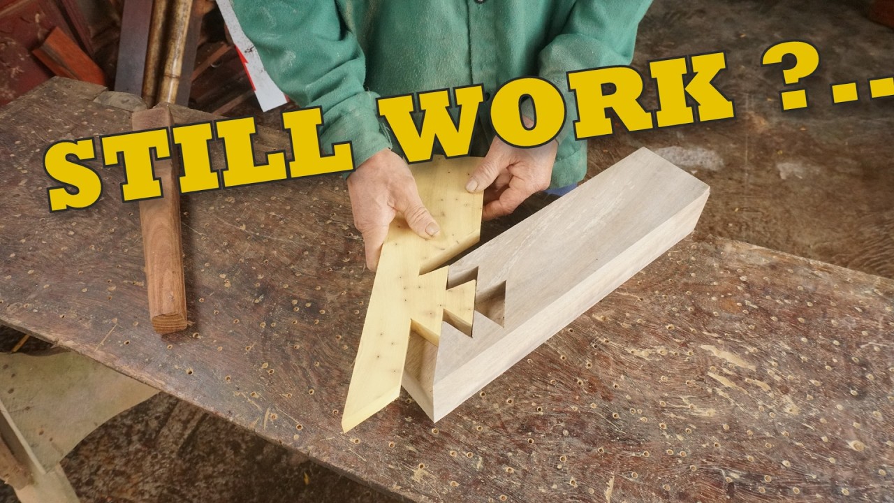 AMAZING Wood Joint That Holds Firm Without Nails or Screws, Ancient Joinery Methods That Still Work