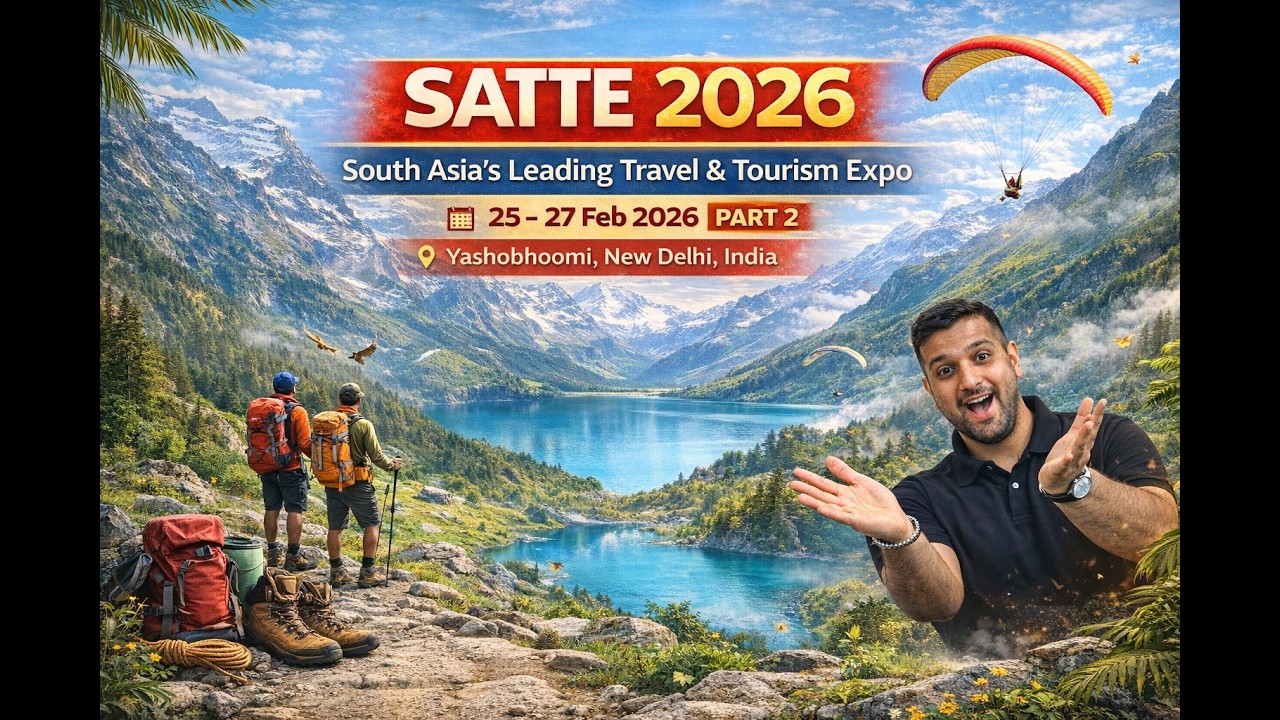 SATTE Travel Expo 2026 Part 2 🚀 Kaise Kare Crores Ka Travel Business? Global Networking Revealed 💰