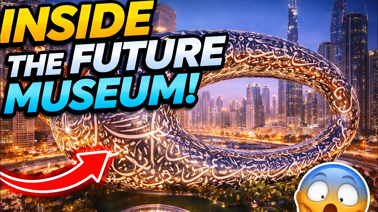 A Journey to the Future: Dubai’s Museum of the Future Tour #dubai #museumofthefuture #dubaivlog 