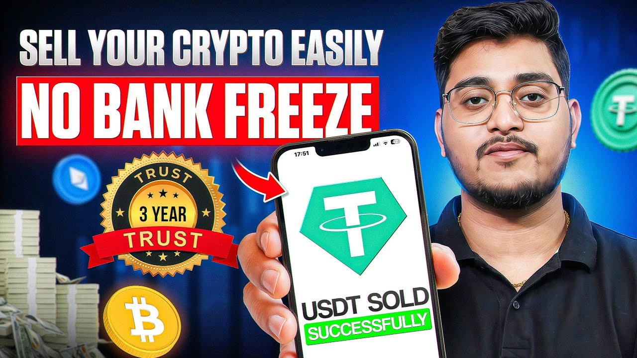 Best way to Sell your Crypto Safely without Bank Freeze