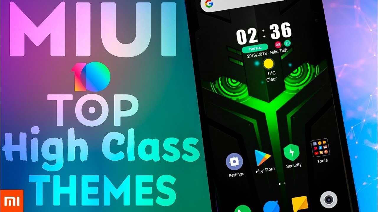Best Themes For MIUI 10 ! MUST HAVE November 2018 ! TOP Castomization & Minimal & Dark Themes