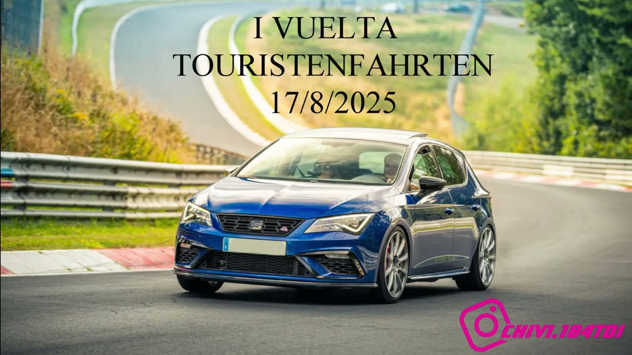 Nürburgring Touristenfahrten 17.8.2025 primera vuelta