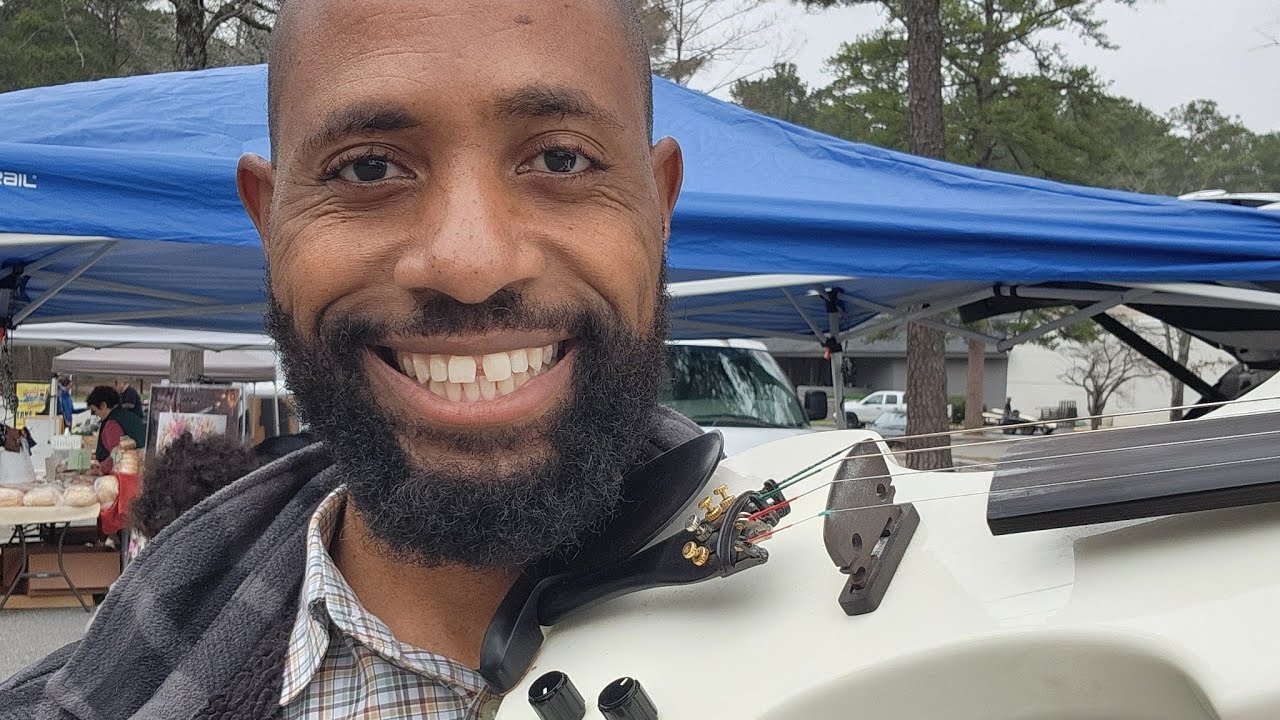 Joseph E. Reed, The One Man Orchestra is live! Peachtree City Farmers Market.