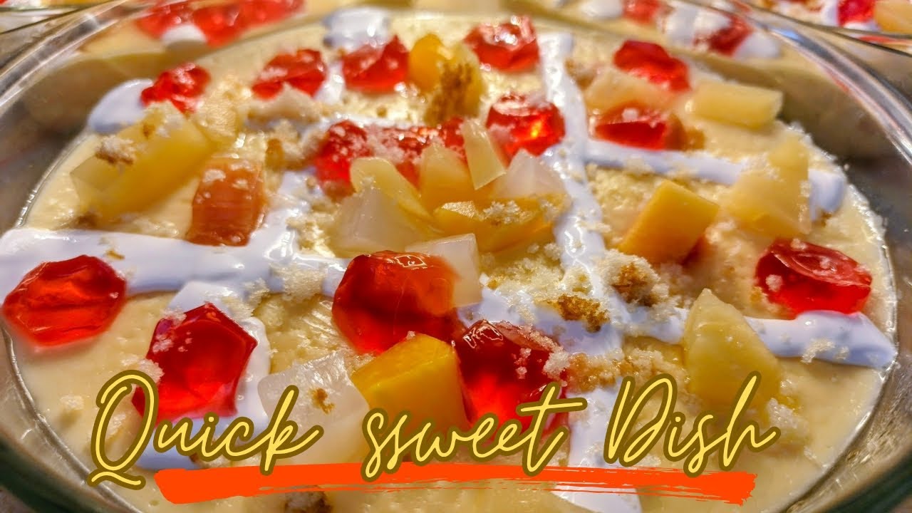 Quick and Easy Sweet Dish || Extremely Delicious Must Try