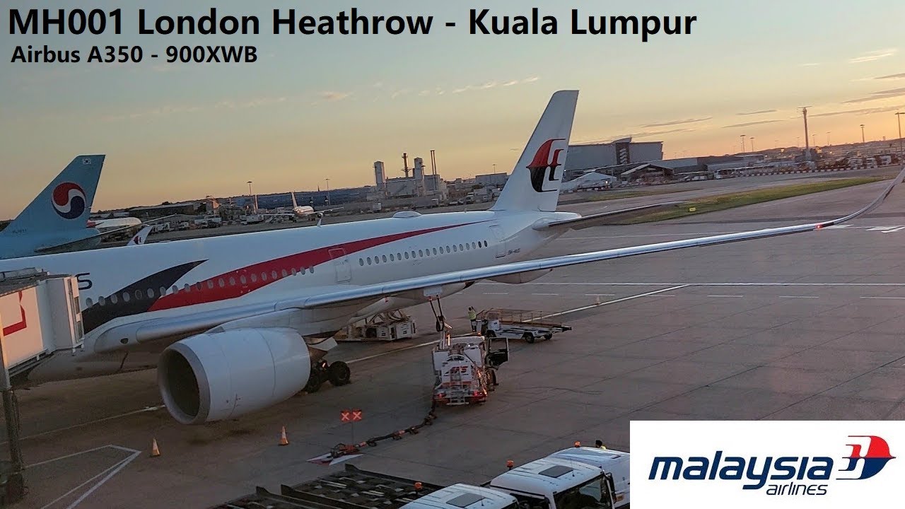 Malaysia Airlines A350 | London Heathrow - Kuala Lumpur | Airbus A350 - 900XWB TRIP REPORT (Economy)