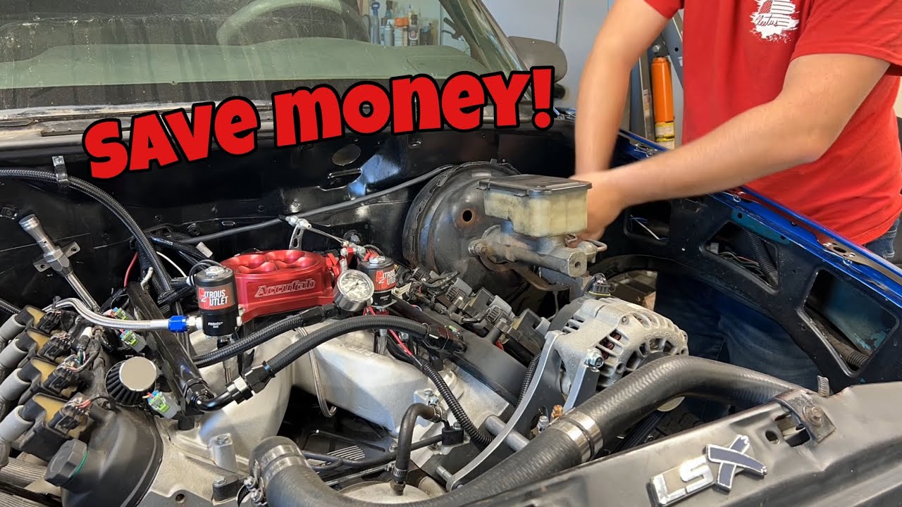 DIY Budget S10 Manual Brake Swap // Small Issues
