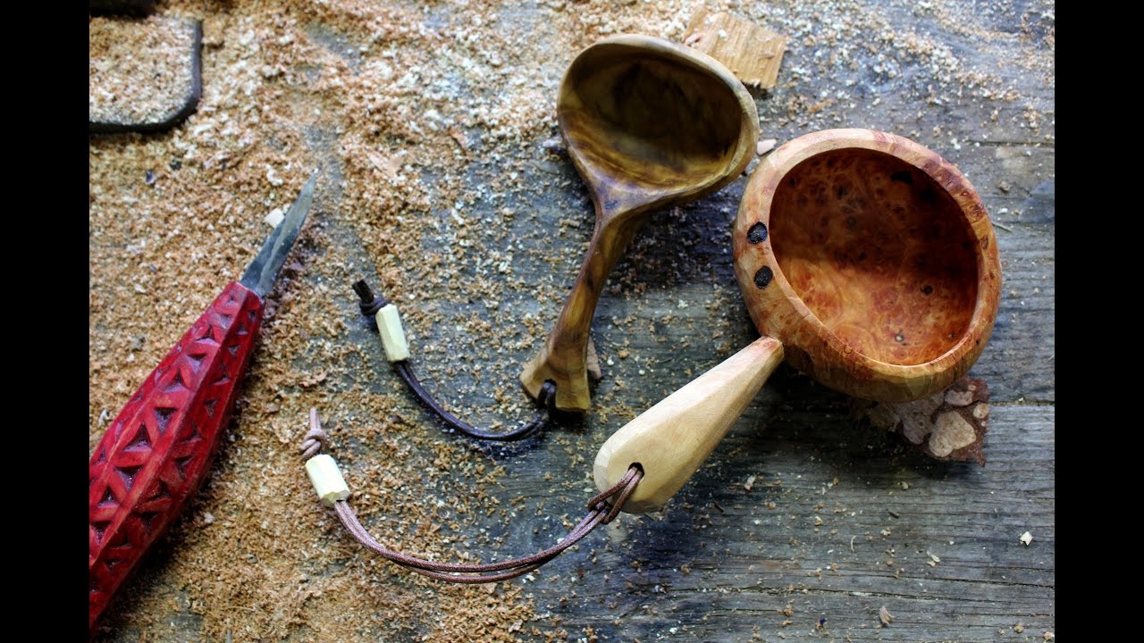 How To Carve A Kuksa From Burr / Burl - Martin Hazell