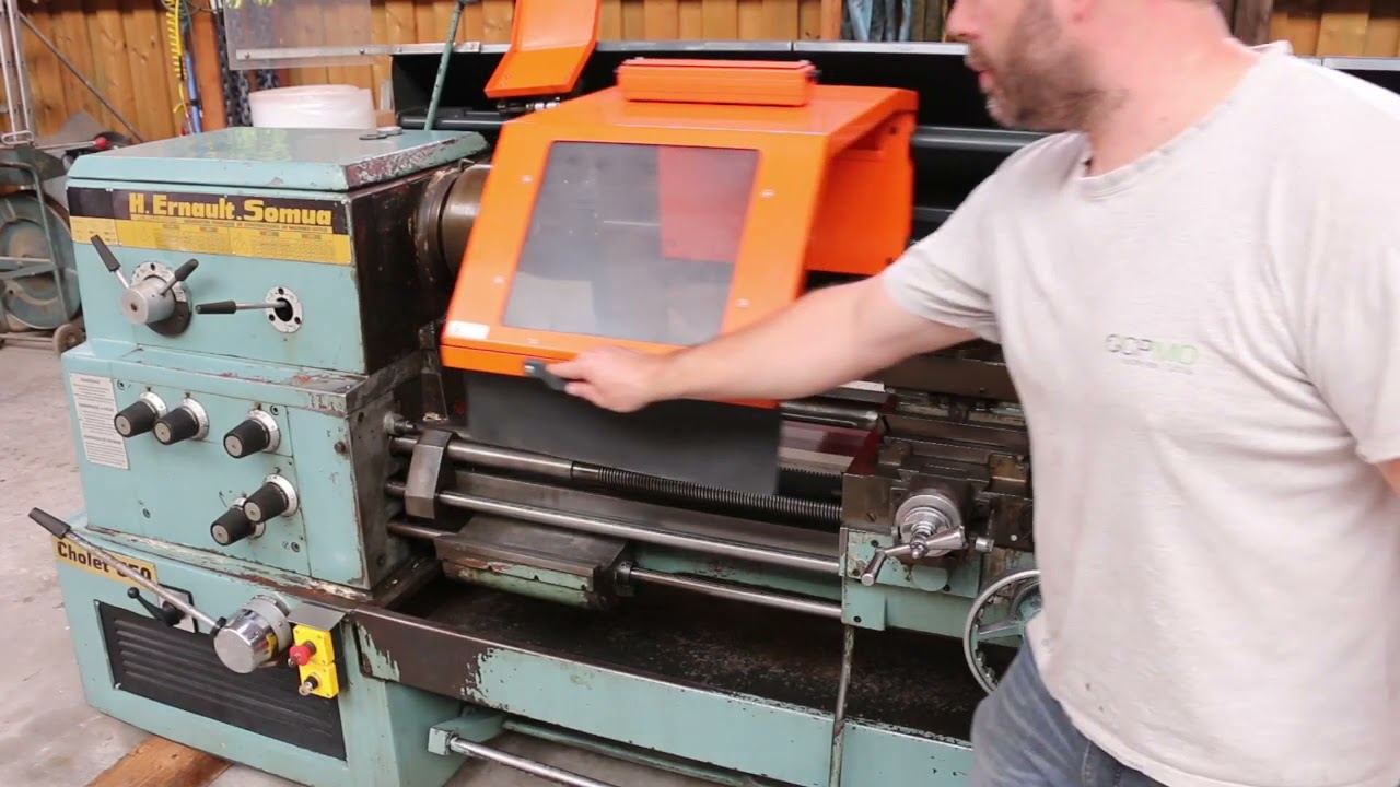 Ernault Somua Cholet 550 lathe