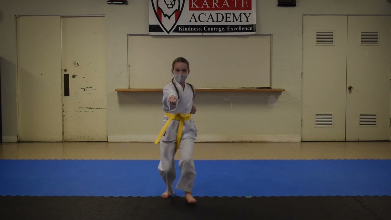 West Van Karate Academy Yellow Belt Kata Curriculum