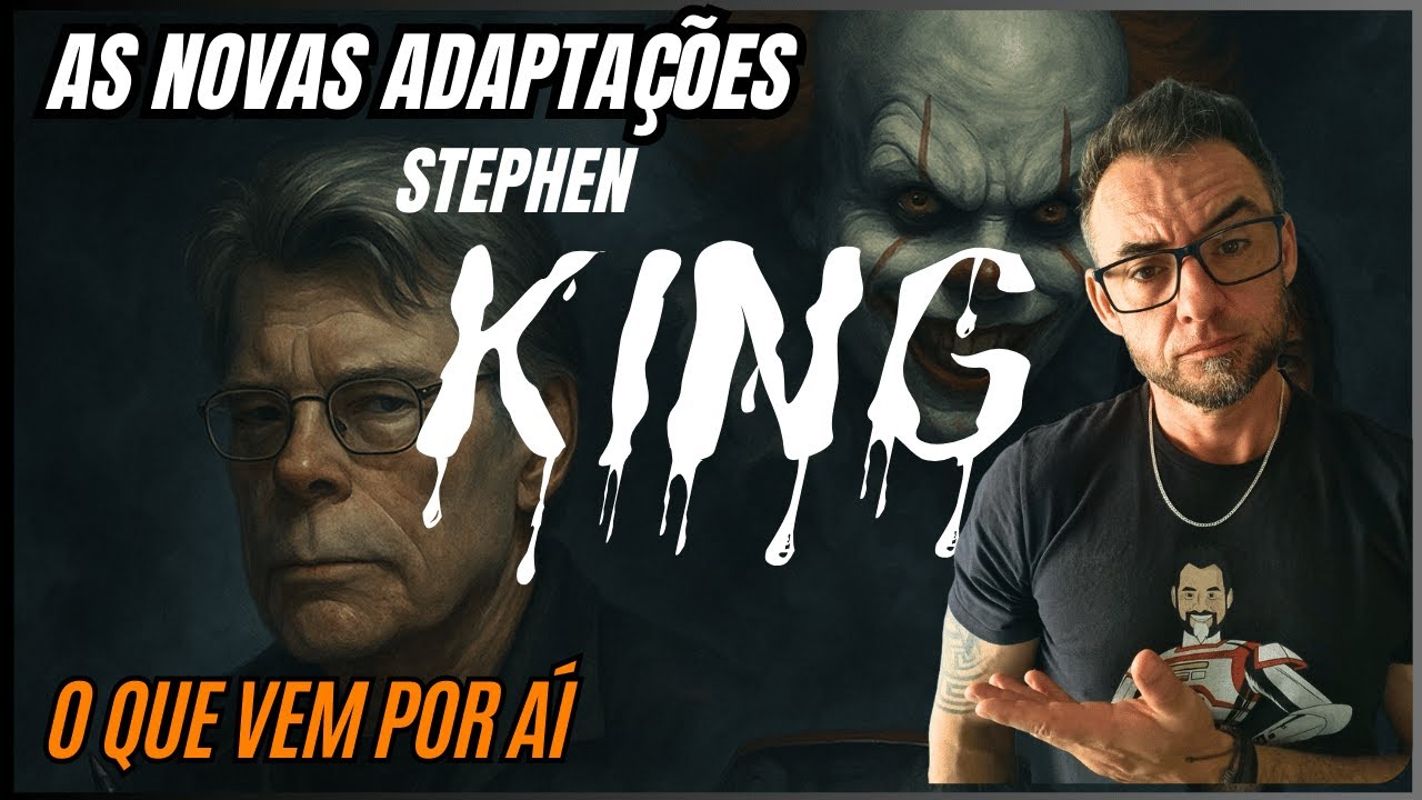 As Novas Adaptações de Stephen King 😱 Será Que Dessa Vez Vai Ter Qualidade? 🎬📚