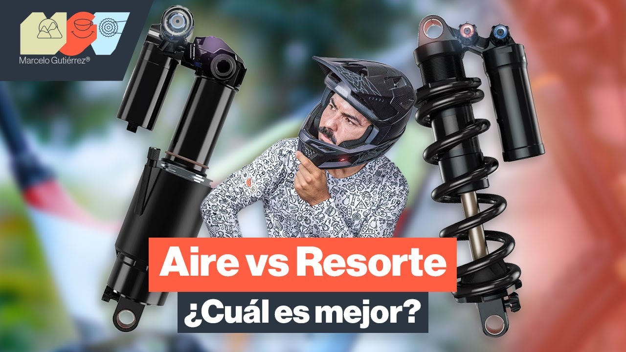 Cómo elegir suspensión u horquilla en MTB I Pros y contras Aire y Resorte