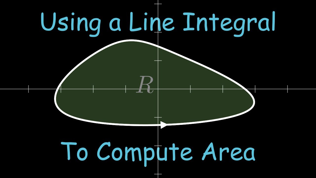 Video 16.4.5: Using a Line Integral of Compute the Area of a Region