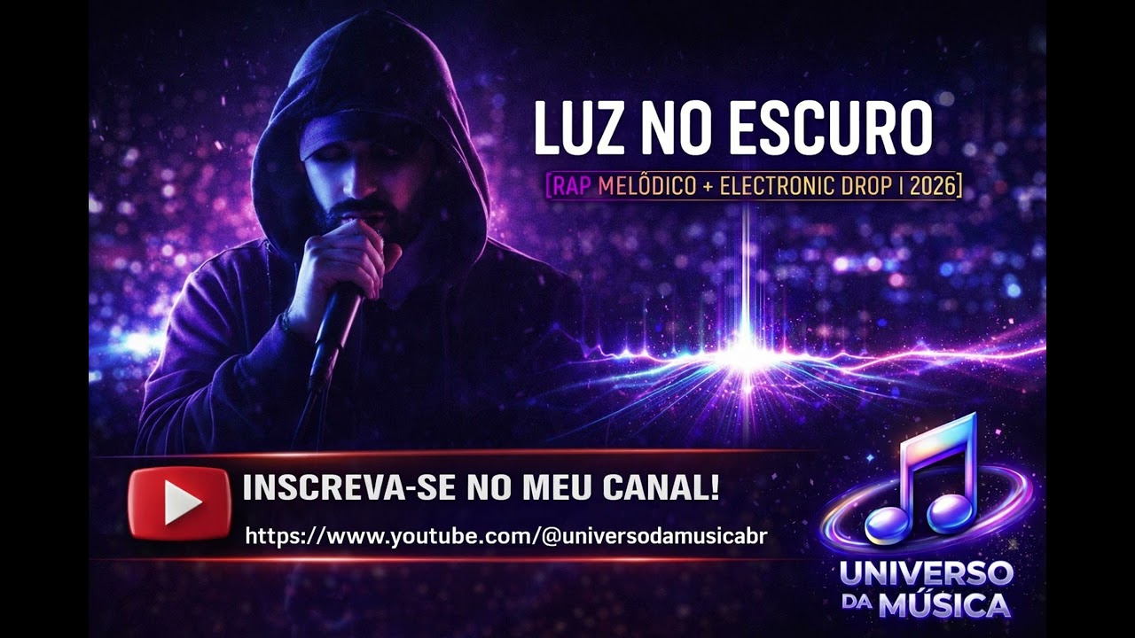 LUZ NO ESCURO 🌌 Rap Melódico 2026 + Electronic Drop | Hino de Superação e Evolução