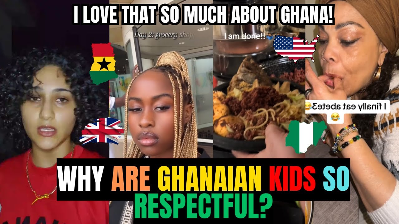🇬🇭🇺🇸 WHY ARE GHANAIAN KIDS SO RESPECTFUL? FOREIGNERS SHARE EXPERIENCE LIVING GHANA || Kamma Dyn