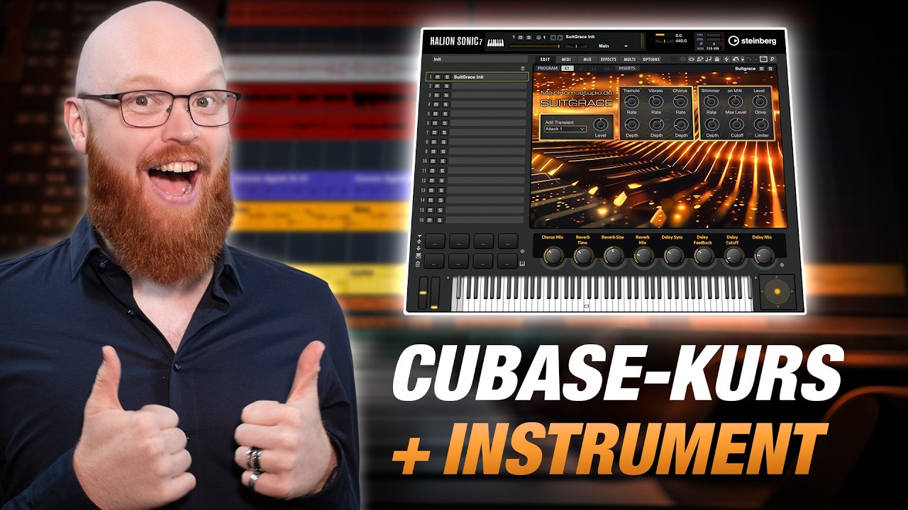 Cubase Songproduktion 🎹 Case Study 🔥 Kompletter Workflow - Teil 1