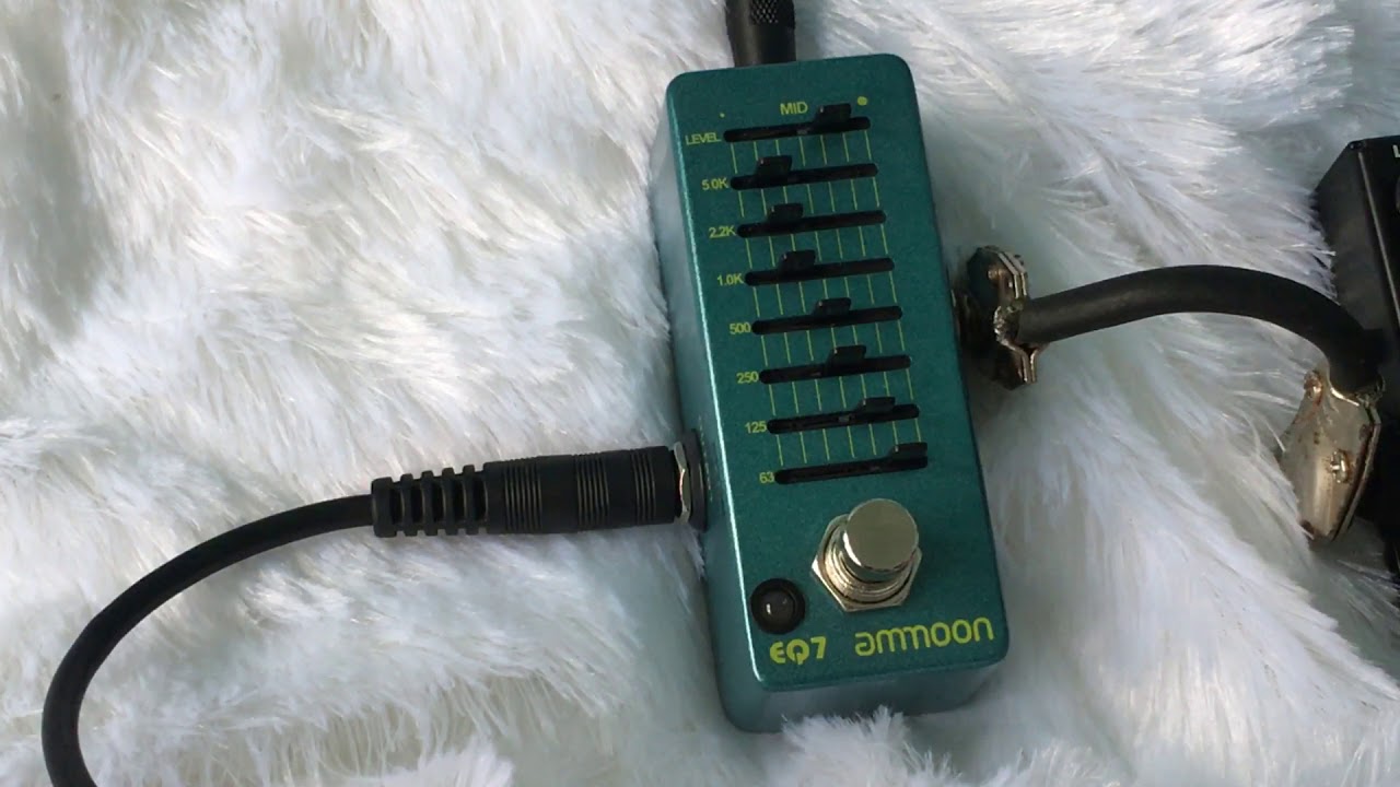 Review ammoon EQ7 mini pedal stompbox