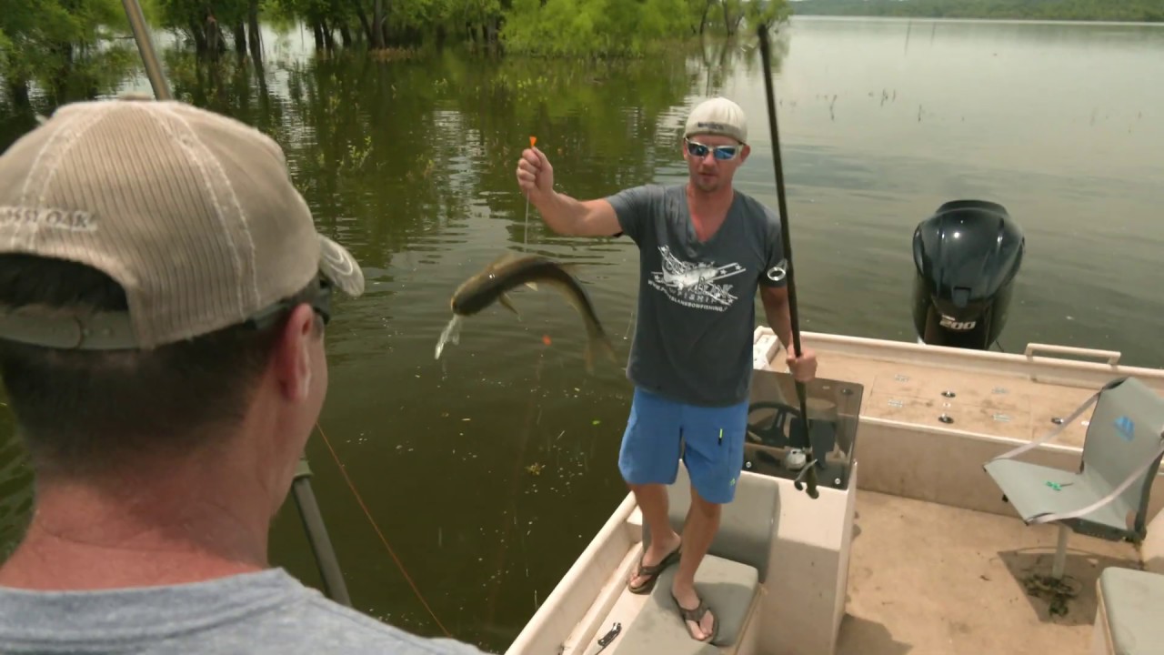 Blowgun Fishing