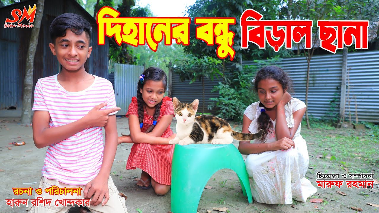 দিহানের বন্ধু ছোট্ট বিড়াল ছানা    - জীবন বদলে দেয়া একটি শর্ট ফিল্ম 