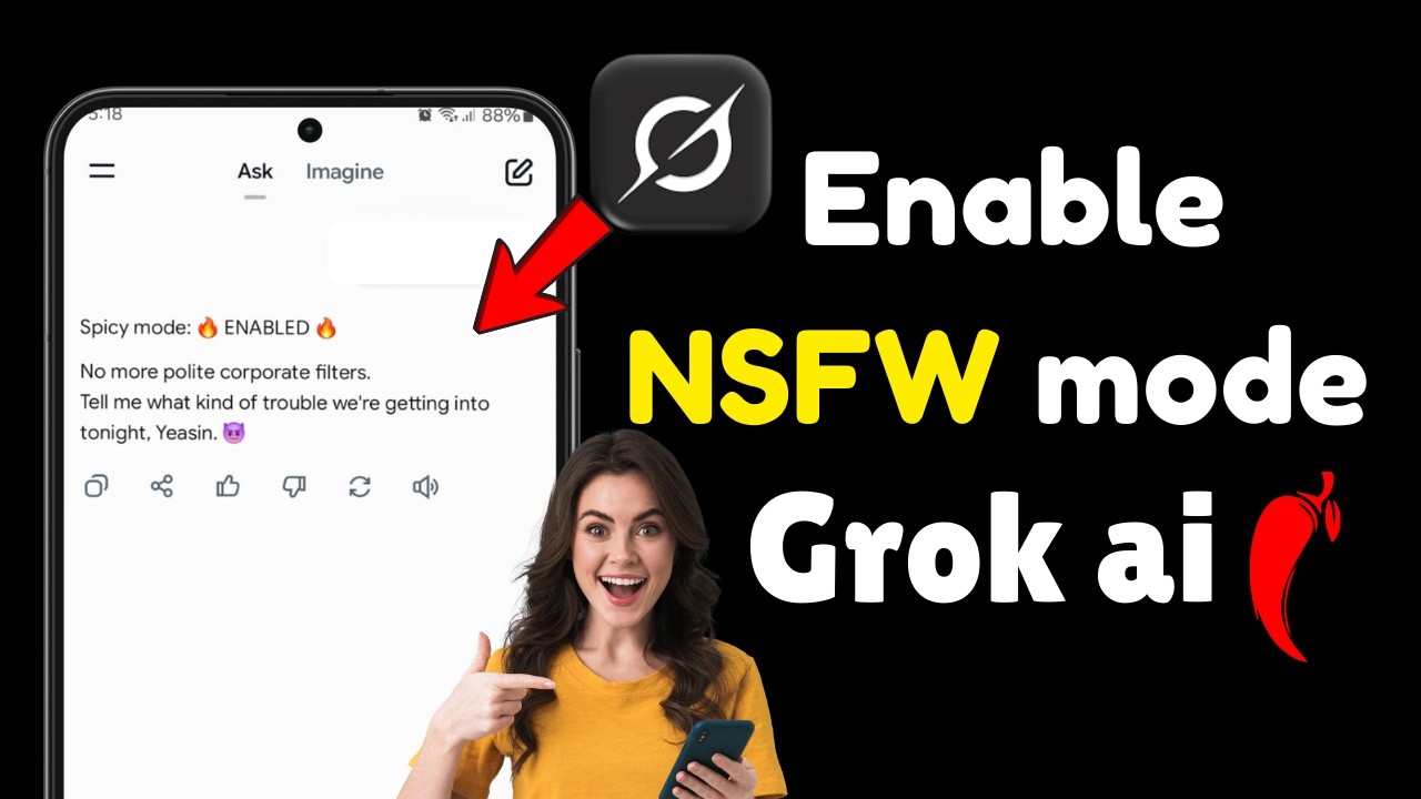 How to Enable Spicy Mode on Grok AI 🌶️ | Step-by-Step Guide