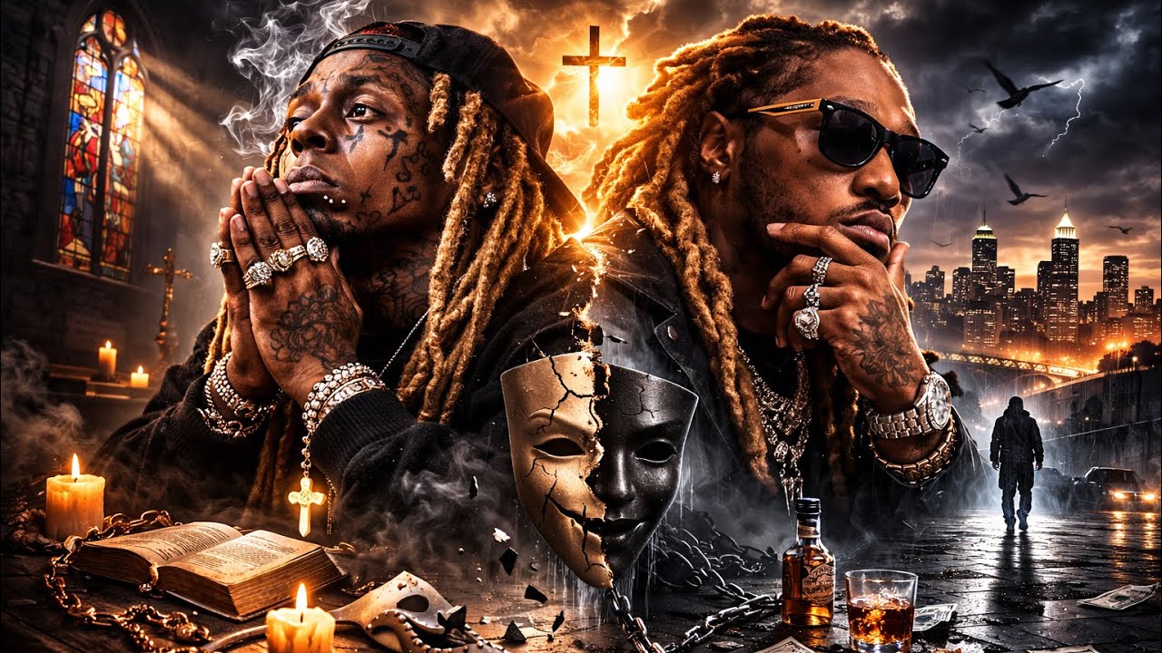 Lil Wayne ft. Future - Deceit Behind the Smile (Lyrics video)