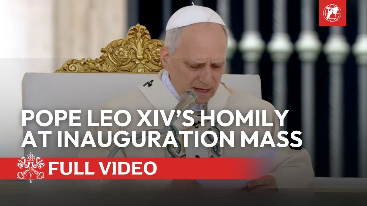 [Italian original] Full Homily of Pope Leo XIV at his Inauguration Mass | May 18, 2025