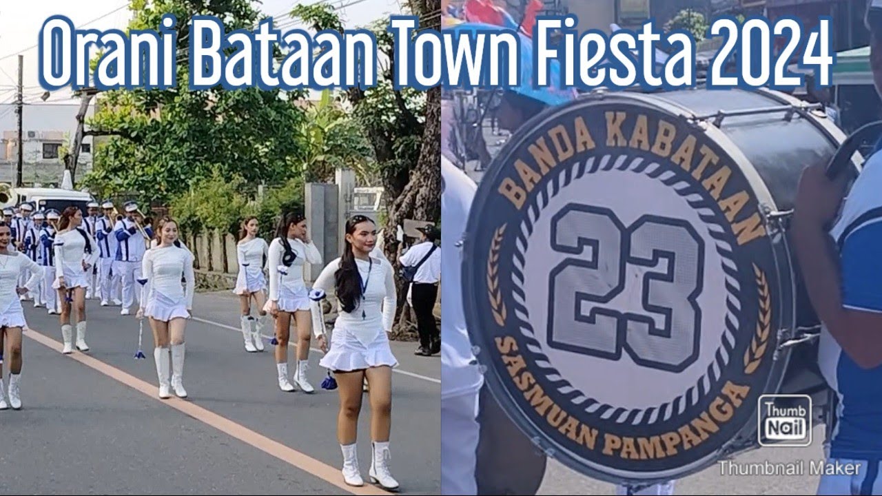 Banda Kabataan 23 Sasmuan | Orani Bataan Town Fiesta Parade 2024