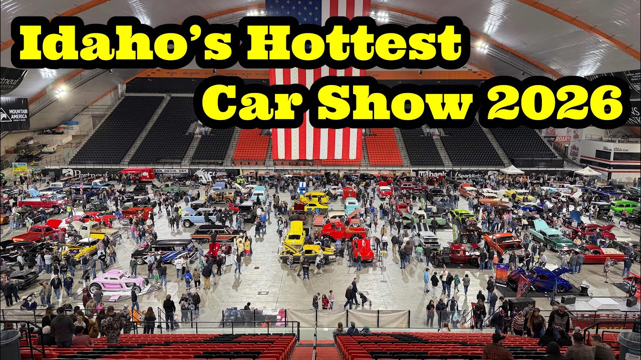 POCATELLO CLASSIC CAR SHOW 2026 - Customs, Hot Rods, Rat Rods, Lowriders, Trucks & Motorcycles (4K)