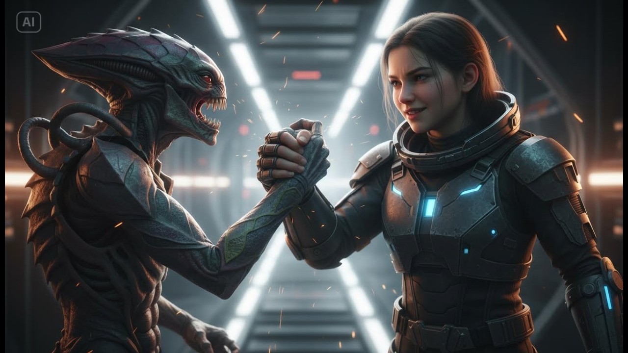 He Tried To Crush Her Handshake — Then He Left Without His Wrist | HFY Sci-Fi