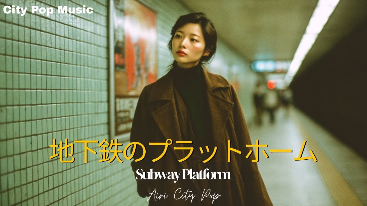 地下鉄のプラットホーム – Japanese City Pop 80s | Underground Romance MV | Airi City Pop