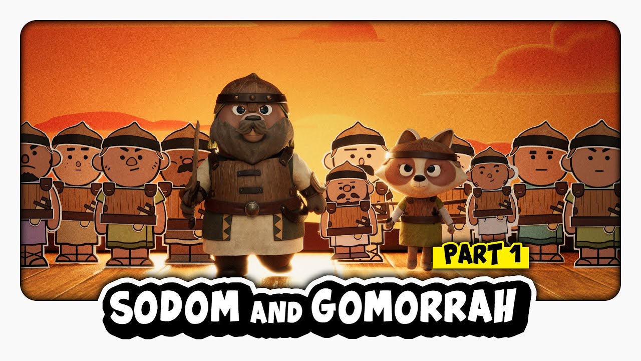The Tinies - Episode 07 || Sodom and Gomorrah - Part1 || (Bible Story | Bible Animation)