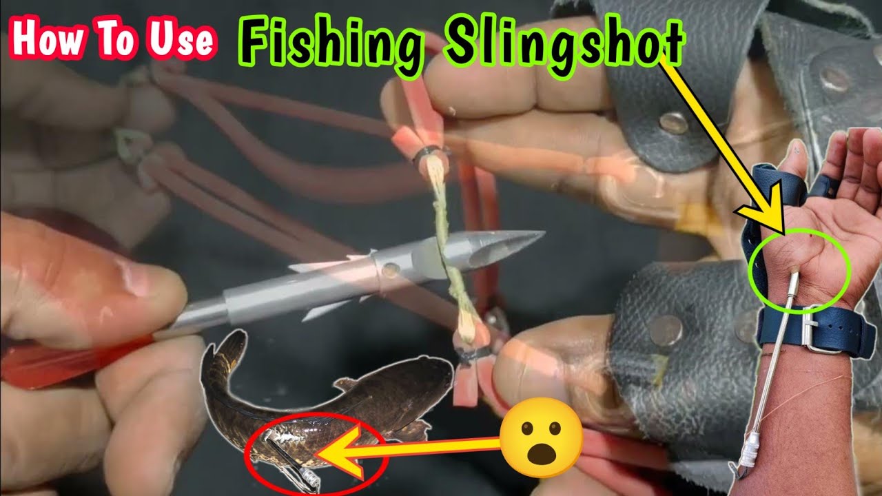 How To Shoot Fishing Arrow Slingshot (gulel) In Tamil | Fishing Slingshot Unboxing #gulel #slingshot