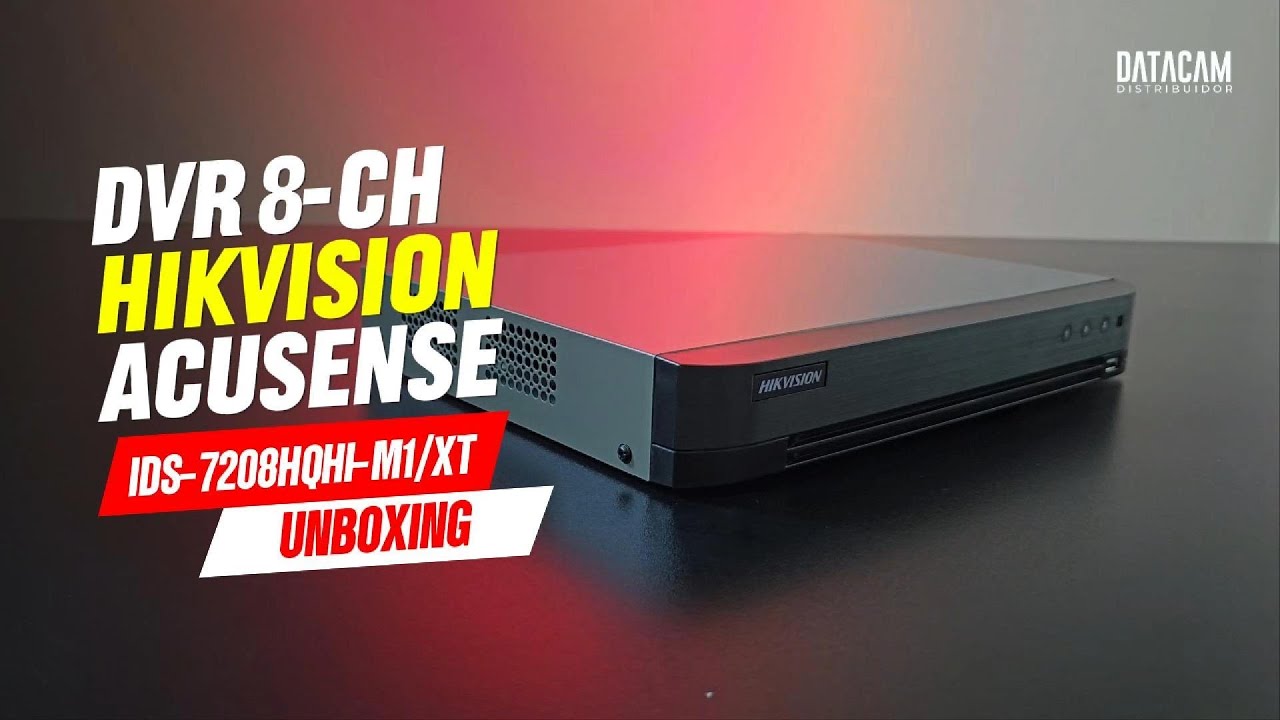 Unboxing DVR 8-CH HIKVISION AcuSense IDS-7208HQHI-M1/XT: 🧠 Tecnología de compresión eficiente