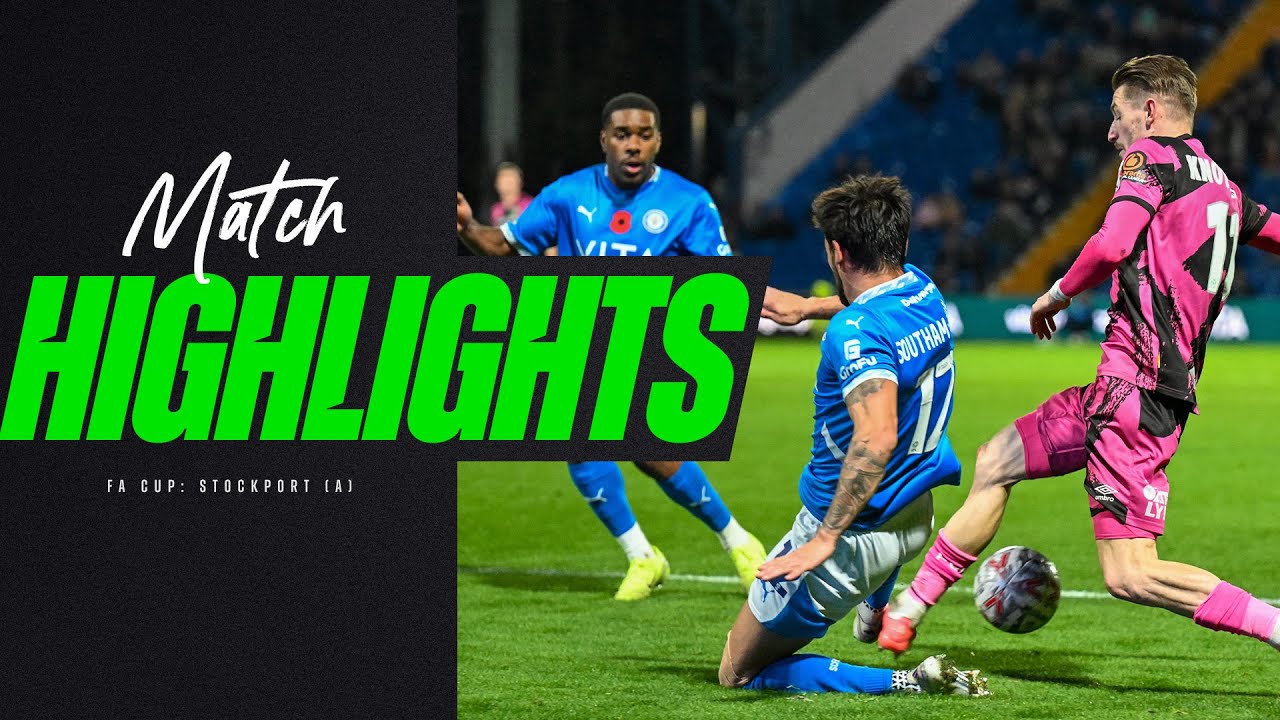 Match Highlights | Stockport County 2-1 Forest Green (AET)