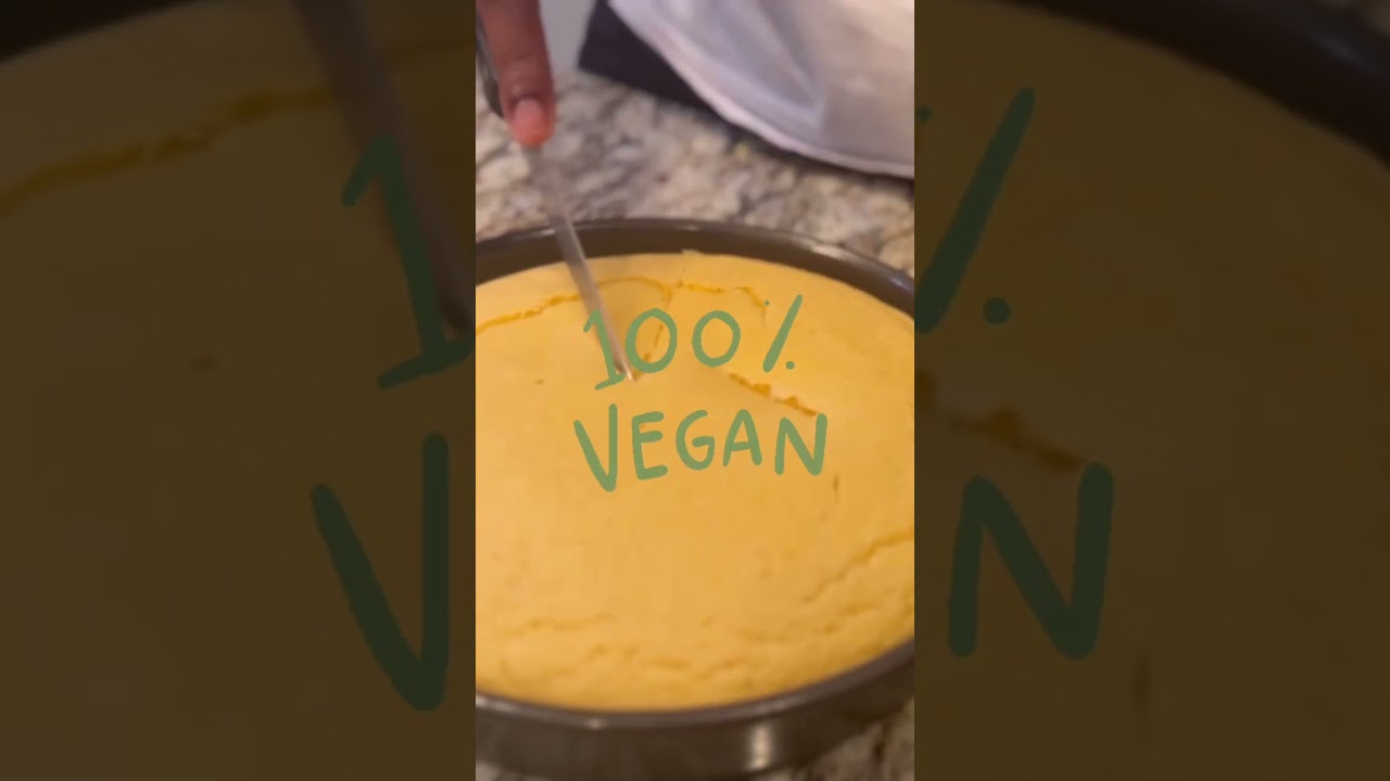 New video out now! Come make our easy, plant-based cornbread with us 🌽🍞 