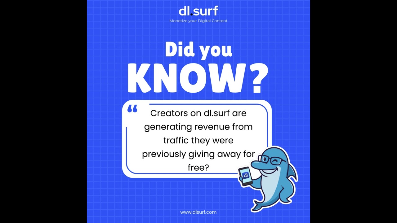 Creators are Monetizing the same Resources for Free using dlsurf  