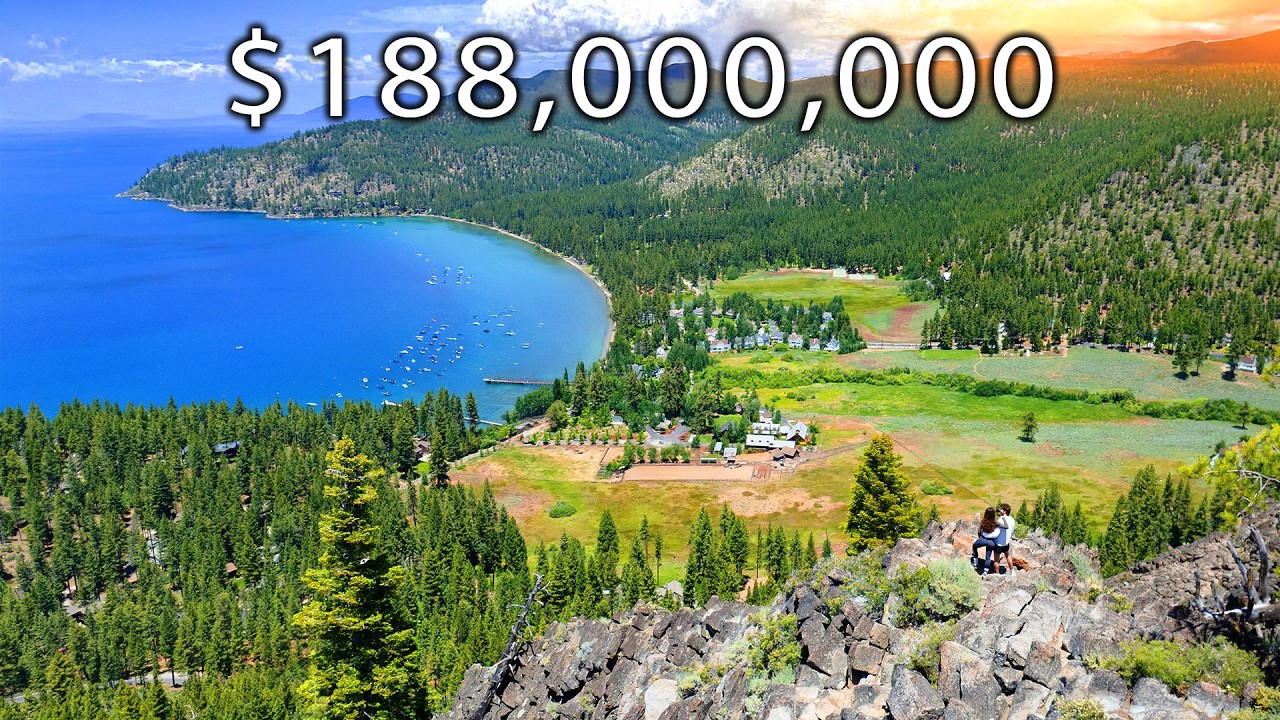 The MOST Expensive Compound in America on Lake Tahoe