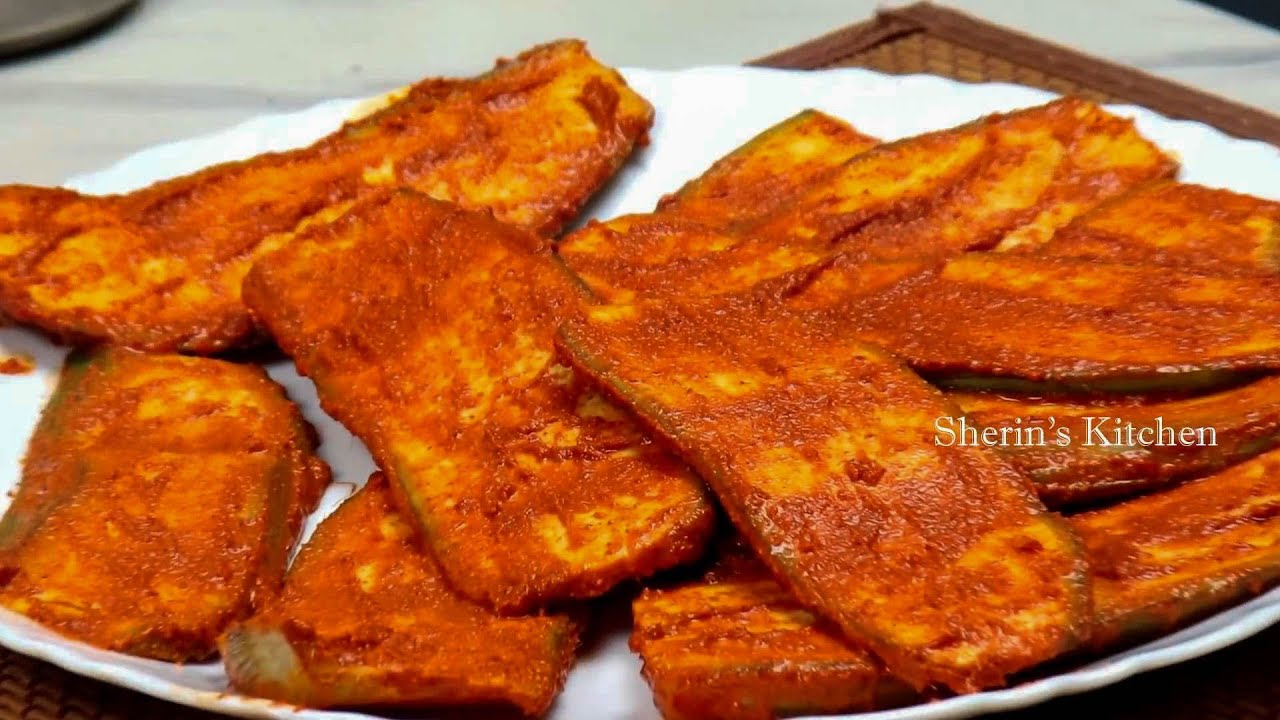 வாழைக்காய் மீன் வறுவல் | Vazhakkai Varuval In Tamil | Side Dish for Rice