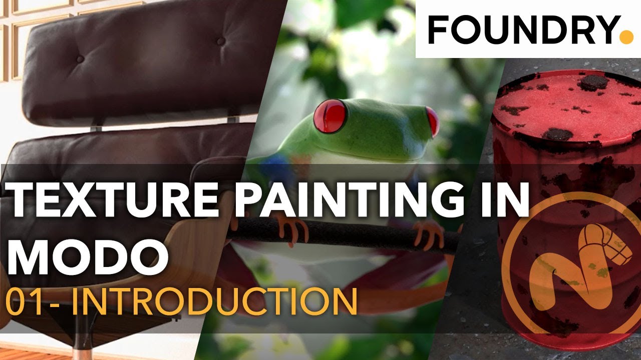 01 - Introduction to Texture Painting | Texture Painting in Modo