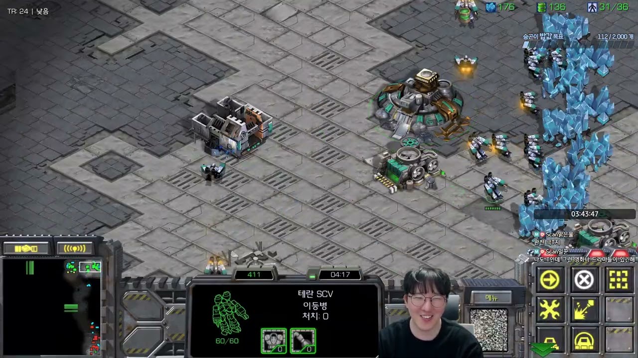 【7.1.26】 SCR 1v1 (FPVOD) Scan (T) vs (P) 【Map Pole Star】