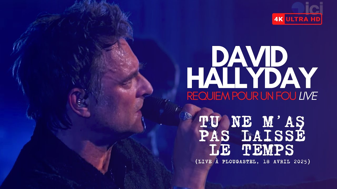 David Hallyday - Tu ne m'as pas laissé le temps (Live à Plougastel, Avril 2025) #RequiemPourUnFou