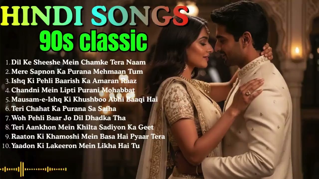 90s Bollywood Love Songs | Old Is Gold Evergreen Hindi Romantic Hits