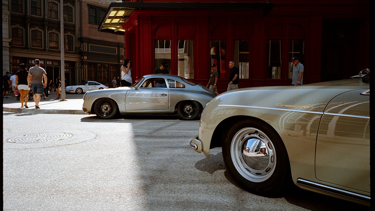 Снимаем лучшее в мире шоу Porsche на плёнку | Leica M4 + 28mm Elmarit