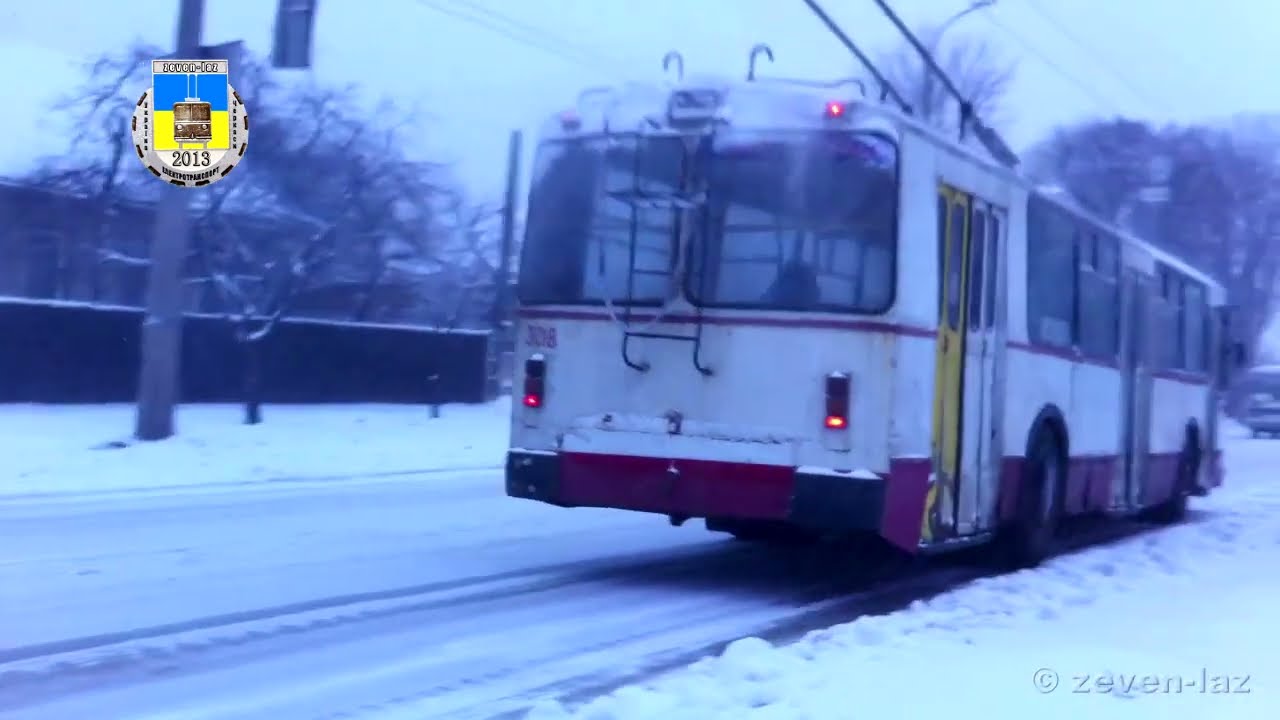 Черкаський тролейбус&mdash; Березень 2013 / Cherkasy trolleybus&mdash; March 2013