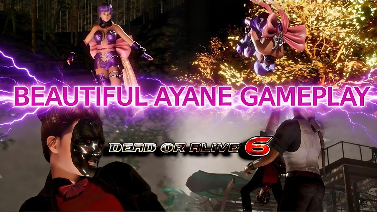 This Was Some of The Most Beautiful Defense With Ayane Mixes In Dead or Alive!!